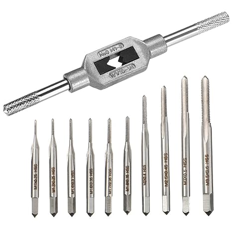 HSS Mini Metric Thread Tap Set M1-M3.5 With Tap Wrench