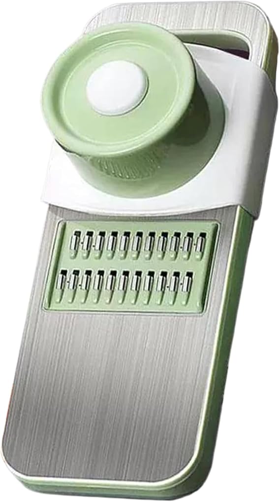 Multifunctional Vegetable Cutter, Manual Food Chopper with 6 Blades Time-Saving Potato Slicer for Potato, Carrot, Zucchini, Onion, Essential Kitchen Gadgets Food Chopper Manual