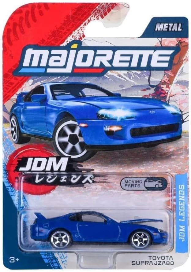 Majorette Japan Serisi Premi̇um Arabalar Toyota Supra JZA80 Lacivert