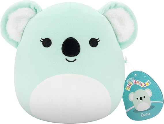Squishmallows Original 7.5-Inch Coco the Mint Green Koala