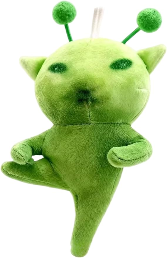 Alien Plushie 3.9 inch Funny Green Alien Stuffed Animal Plush Keychain Cute Soft Plush Toys for Backpack Handbag Purse