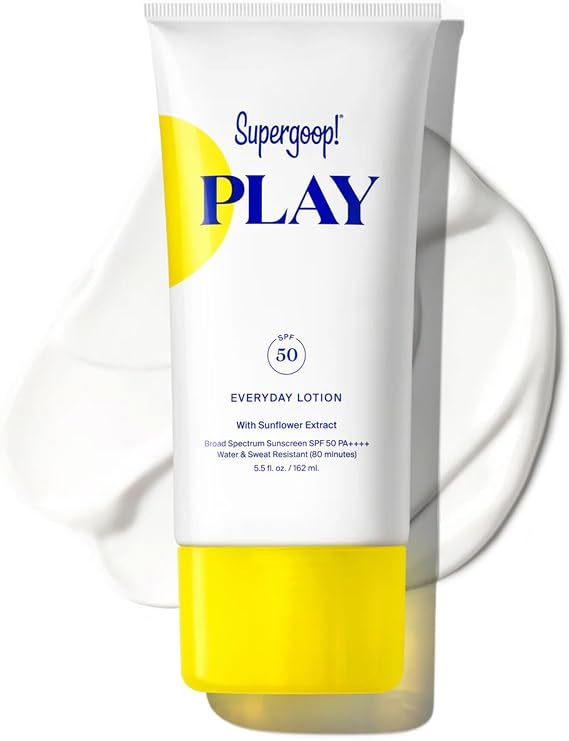 Supergoop PLAY Everyday Lotion SPF 50 For Women 5.5 oz Sunscreen