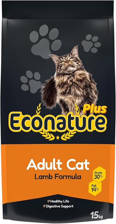 Econature Kuzulu Yetişkin Kedi Maması 15kg