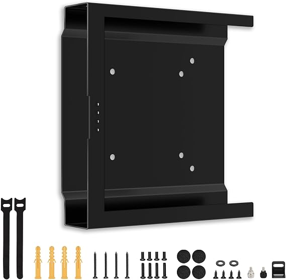 HP Desktop Mini PC Mount Bracket for HP 260, ProDesk 400/405/600, EliteDesk 705/800/805 VESA Mount Adapter Wall and Under Desk Mount