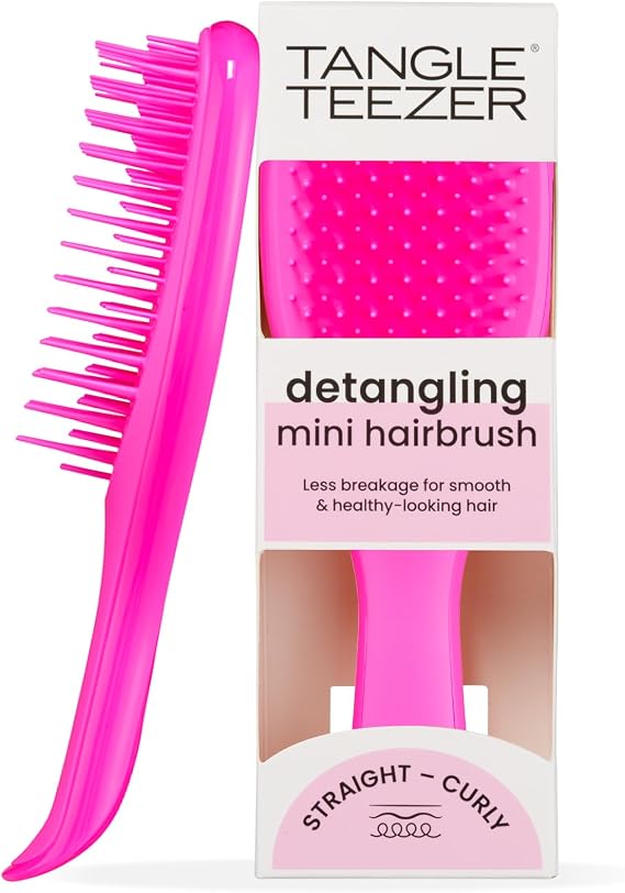 Tangle Teezer The Ultimate Detangler Mini Straight to Wavy Hairbrush