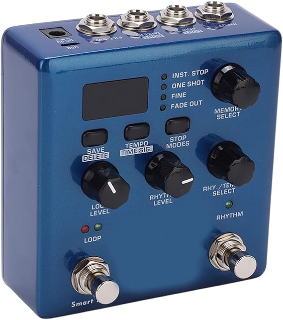 Alomejor Loop Pedal with 6-Hour Recording, 24-Bit Audio Quality and 256