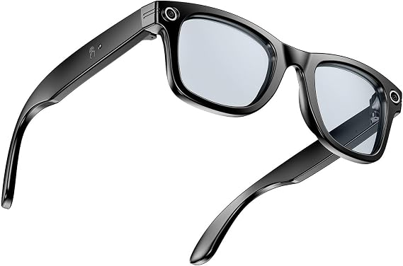 Smartglasses Music Smart Ai Eye Sun Glasses with Ai Assistant Camera and Microphone Speaker Audio Video Recording Function,B