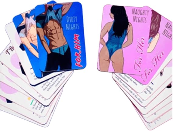 Couples Naughty Nights Romantic Cards - Scratch Off Position Challenges & Intimacy Game for Adults - Spicy Date Night Ideas & Bedroom Fun - Romantic Anniversary Valentine Gift for Him Her (For Us)