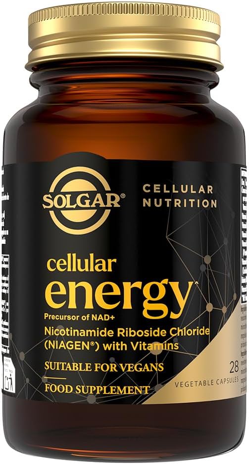 Solgar Cellular Energy with Niagen | NAD+ Precursor | 28 Capsules