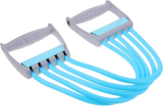 2 Pcs Elastic String Pulling Rope Sprung Exercise Equipment Fitness Equipment Expander Chest Developer Arm Pectoral Muscle Training Equipment Spring Exerciser Exercise Device Yoga