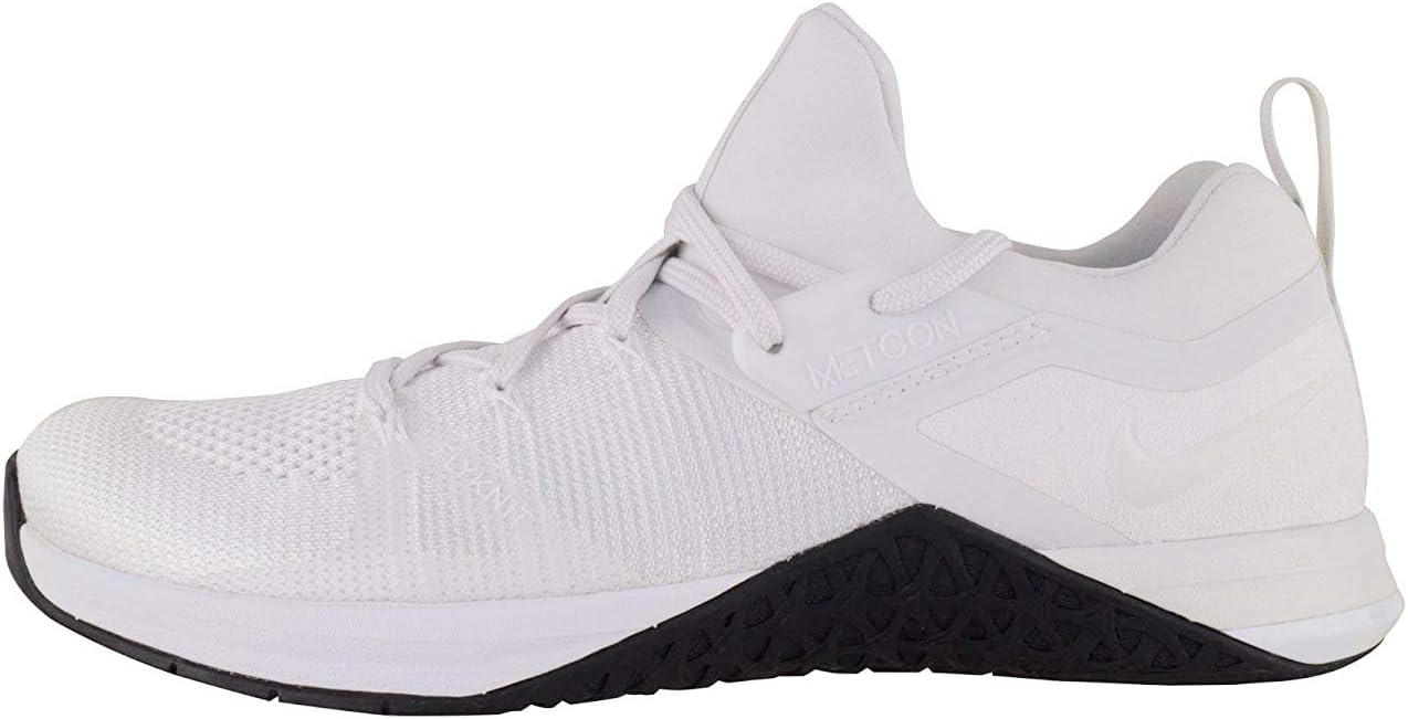 Nike Nike Metcon Flyknit 3, Men's Triathlon Shoes, Multicolour Black Black White Matte Silver 001, 8.5 UK (43 EU)