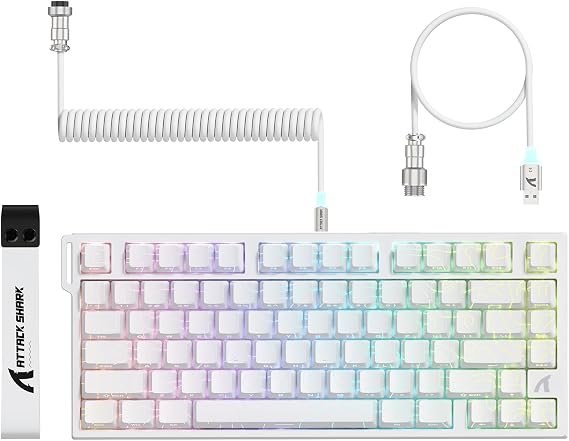 ATTACK SHARK R82HE Rapid Trigger Gaming Keyboard Wired 8000Hz RT0.01mm