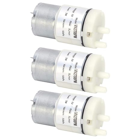 Micro Diaphragm Pump Mini Vacuum Water Air Motor Made of Engineering Plastics For Fish Tank DC 6V (VN2708PM)