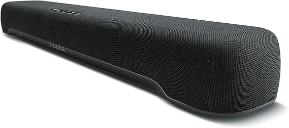 Yamaha SR-C20A Compact Sound Bar 23.6 inches 60 cm Wide PC Gaming Speaker, Bluetooth Compatible, TV/PC/Smartphone, Black