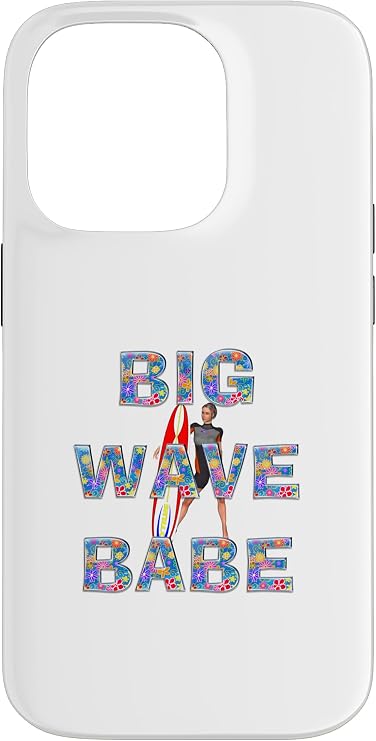 iPhone 14 Pro Big Wave Babe Case