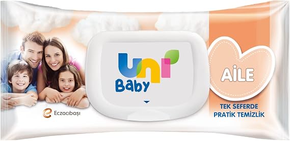 Uni Baby Aile Islak Mendil 12x90 1080 Yaprak
