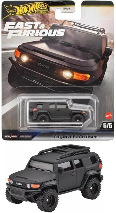 Hot Wheels Fast-Furious Premium Araba TOYOTA FJ CRUISER HNW46-HRT99