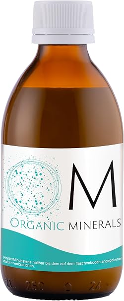 Ormus Organic Minerals 250 ml - Pure Premium Concentrated - Deep Sea Minerals from the Atlantic - Trace Elements - Monoatomic - Liquid - 1 Unit
