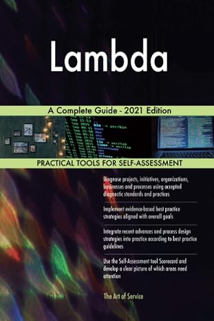 Lambda A Complete Guide - 2021 Edition