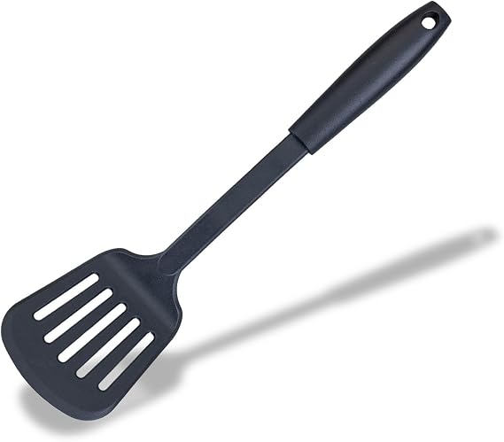 Fackelmann Initial Slotted Turner, Plastic, Fish Slice, Non-Stick