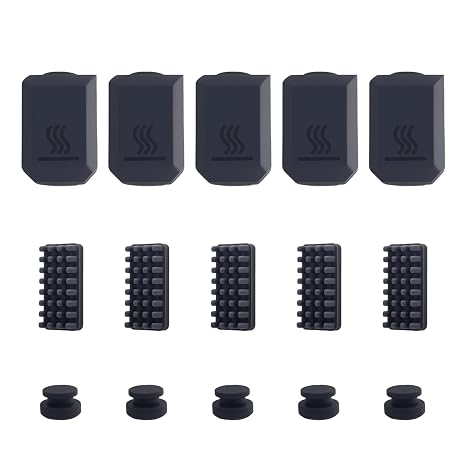 5PCS U1 Hotend Silicone Case/Nozzle Brush/Spill Mat for Snapmaker U1 Extruder, Replacement Parts for Snapmaker U1 3D Printer