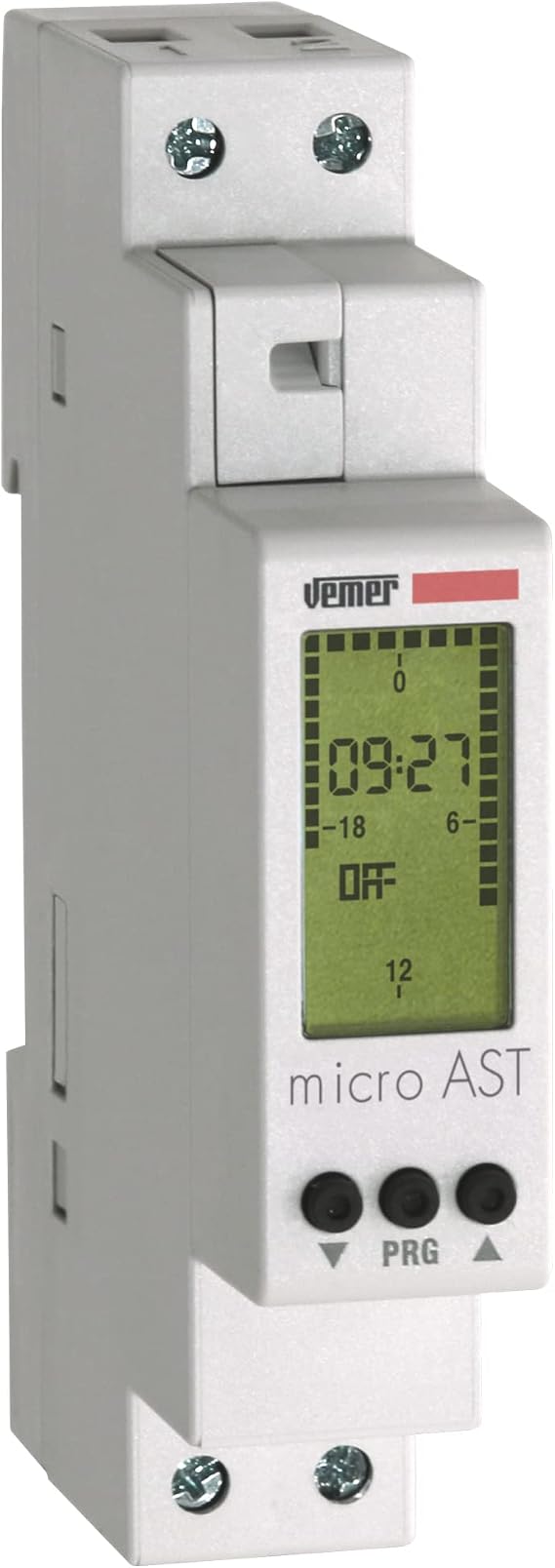 Astronomical Vemer ve762300 Twilight Switch with Programming Night Bar DIN Light Grey