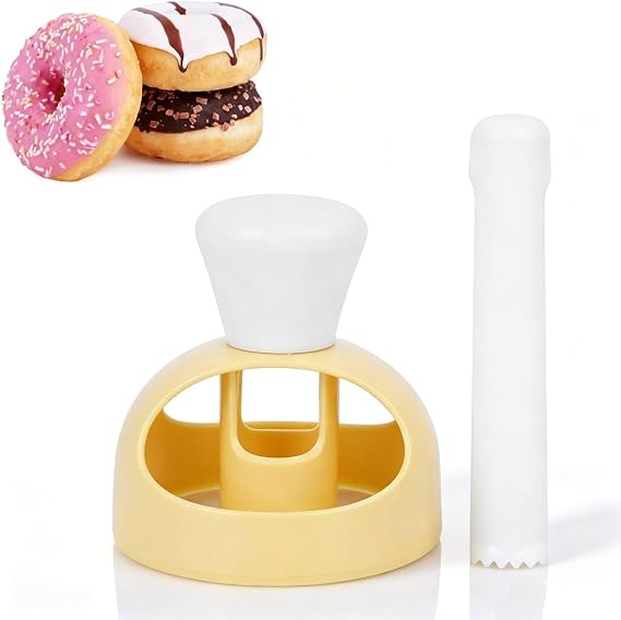 Cyrank Doughnut Cutter, Round Donut Cutter Maker Non Stick DIY Tool