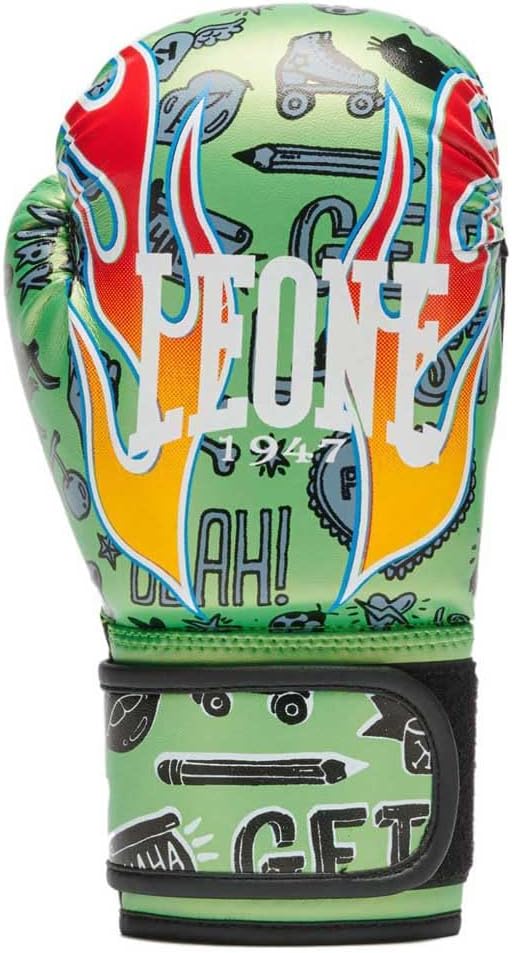 LEONE 1947 Knockout/Flames Boxing Gloves