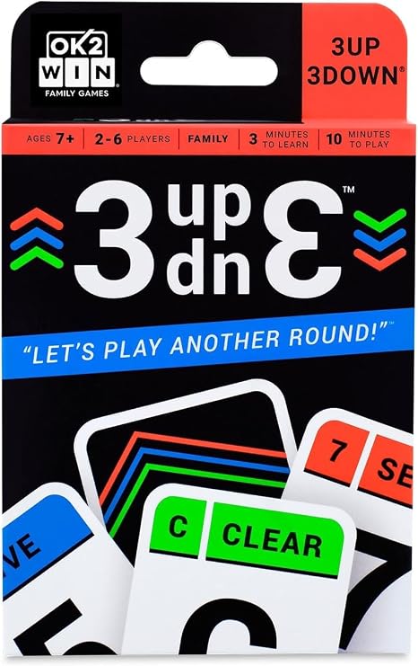 3UP 3DOWN Card Game
