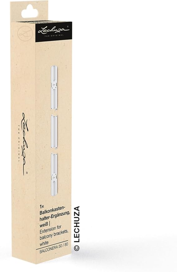 Lechuza Erg nzung Balcony Box Holder for Balconera White