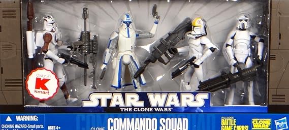 Star Wars Clone Wars Exclusive Set Commando Squad