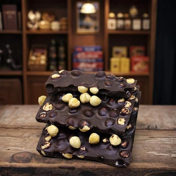 Dark Brown Fındıklı Bitter Beyoğlu Çikolatası -%54 Bitter Oranı 1 KG