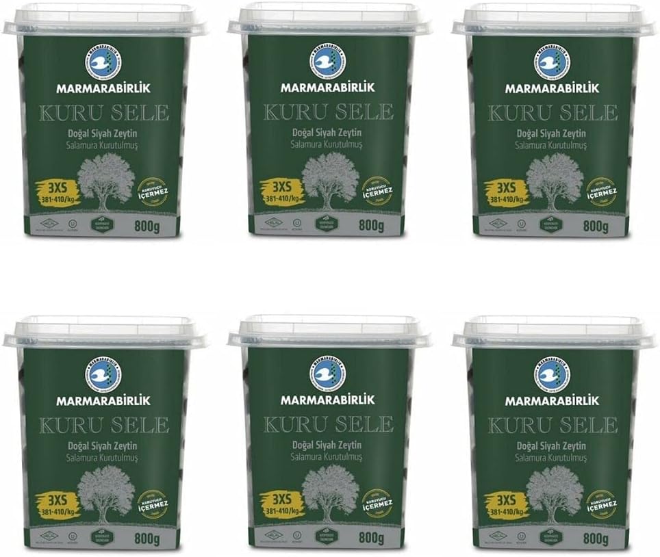 Marmarabirlik Dry Saddle Olive 800 gr x 6 PIECES 381-410