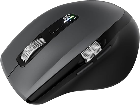 INFINMIND L910 Silent Wireless Bluetooth Mouse for laptop with Side Scroll