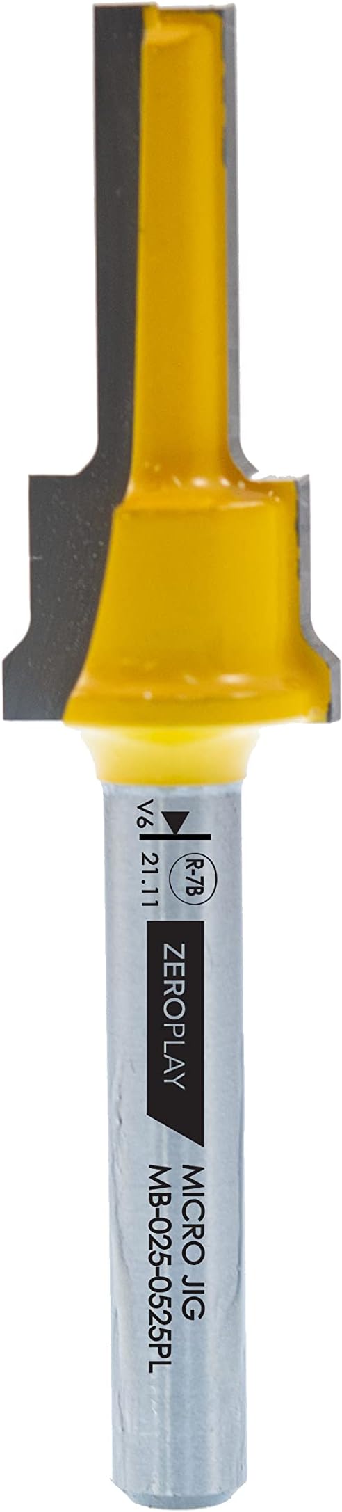 ZEROPLAY 1/2" x 14" 2-Step Plunge Router Bit (1/4" Shank) (R7B)