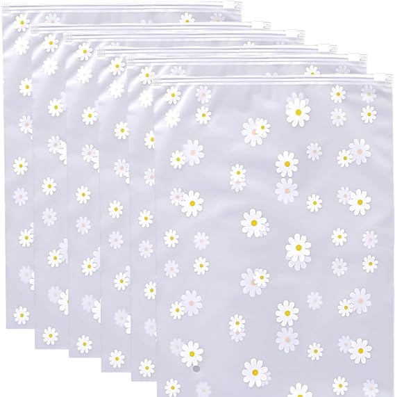 30Pcs Large ZipLock Bags for Clothes, Plastic Clothes Storage Bags, 3 Sizes