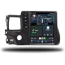 MarTechno Android Multimedya 4GB RAM 32GB Hafıza Honda Civic FD6 Tesla ile uyumlu