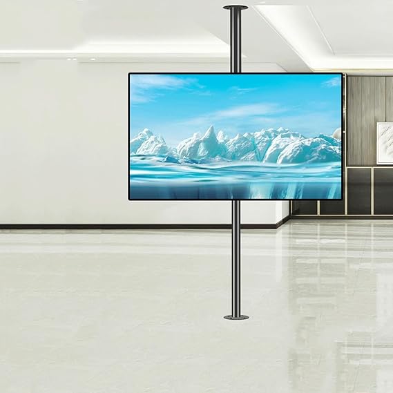 360° Rotating TV Wall Mount & Floor StandAdjustable Bracket for 3275" LED ScreensSturdy TV Cabinet with Swivel Base (110135cm)