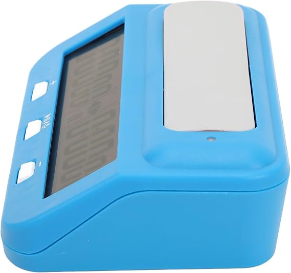 Generic Professional Digital Chess Clock Timer with Multifunctional Features for Chess Enthusiasts and Training for Go and Games, Portable Design for Tournament Use (blue)