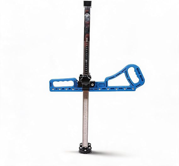 Drywall Cutting Tool - Foldable Easy Ripper Safe Drywall Cutting Tool - Rock Ripper Drywall T Square with 2-60cm Blade