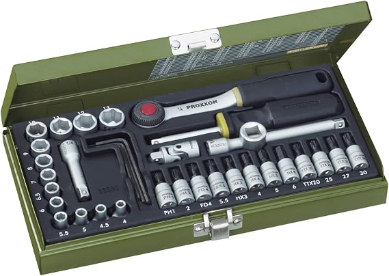 Proxxon 1/4' 36 ParÇali Lokma Ve Bits Takimi