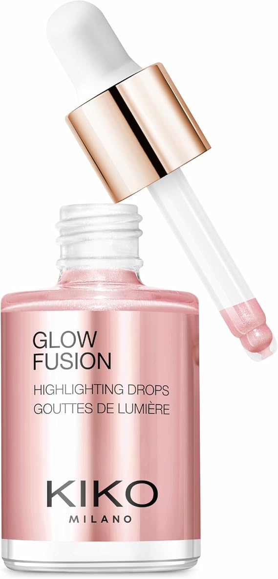 Kiko Milano AYDINLATICI - GLOW FUSION HIGHLIGHTING DROPS - 01 Platinum Rose