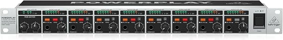 BEHRINGER POWERPLAY HA8000 V2 8-Channel High Output Headphone Mix and Distribution Amplifier