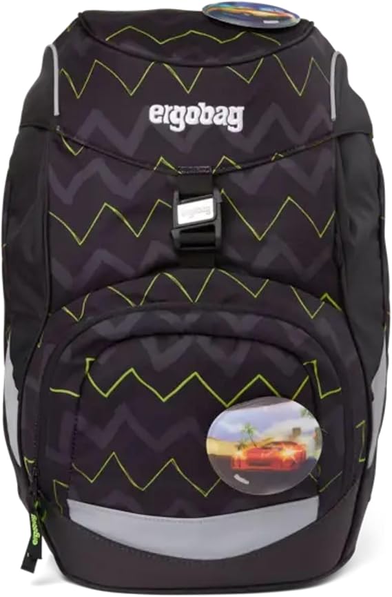 ergobag prime School Backpack Single, 200 bearpower, einheitsgröße