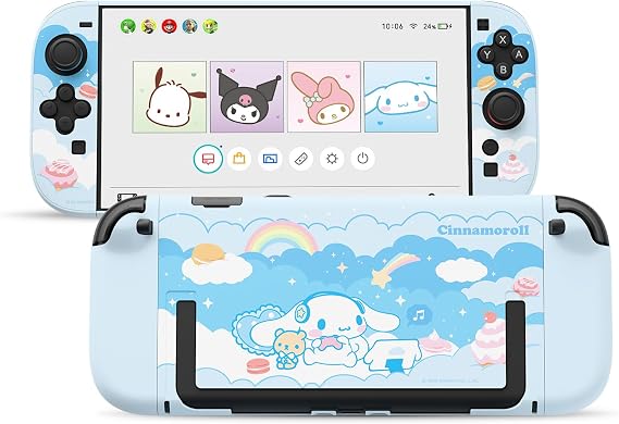 Kuitmor Protective Case Compatible with Switch 2 Model 2025, Hard PC Dockable Scratch&Shock Protection Cover Designed for Switch 2025 - DEG