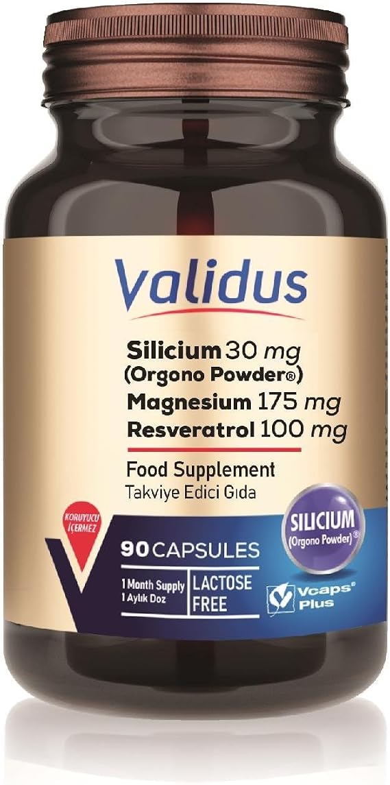 Validus Silisyum Takviye Edici Gida 90 Kapsül