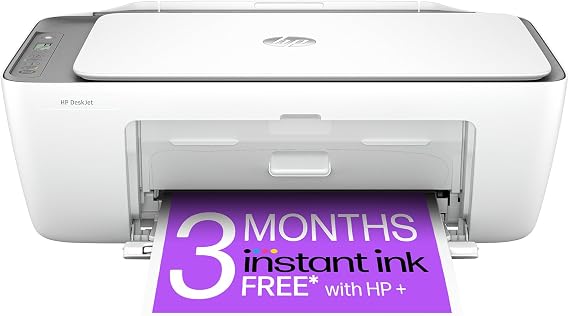 HP DeskJet 2820e All in One Printer | Perfect for Home | Colour | Wireless | Print, Scan & Copy | 3 Months of free Instant Ink | Easy Setup & Reliable Wi-Fi| Cement