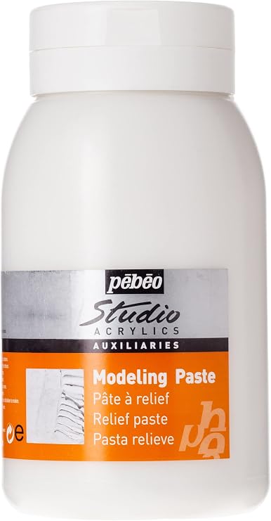 PEBEO 524160 Studio Modelling Paste 1 L, APP1,white