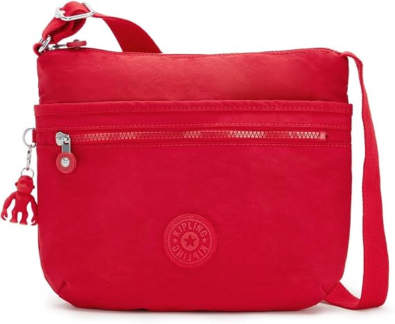 Kipling Arto Shoulder Bag Lightweight Multiple Compartments Adjustable Shoulder Strap
