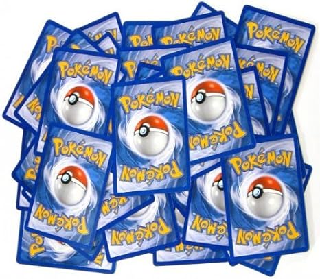 110 Bulk Collectible Pokemon Cards Party Favours